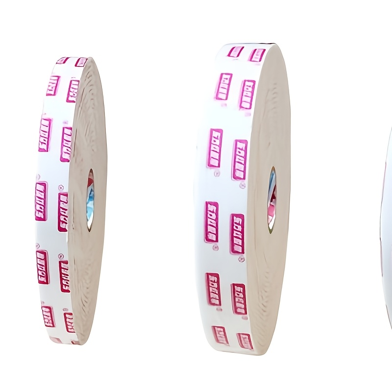 TEMU 2 Rolls Of White High- Foam Double-sided Tape, 10 Meters Long, 1.8 Cm And 1 Cm Wide, Suitable For -plastic Panels, High- Foam Double-sided Tape,