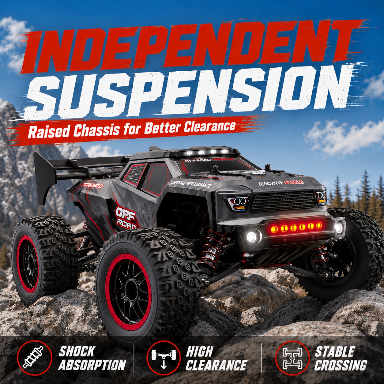 [70km/h Remote Controlled Off-road Vehicle]not A Toy. For Professional Players, Collectors, Or Sports Competitions Only. Drive, Brushless Motor, 2.4ghz, Rechargeable Battery, Exquisite Gift Box.