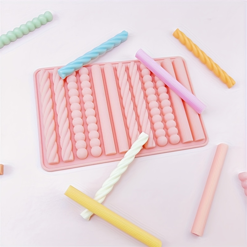 Image of 1pc 12 Holes Silicone Mold Cube Of Ice Chocolate Candy Mold Food Grade Silicone Easy To Clean