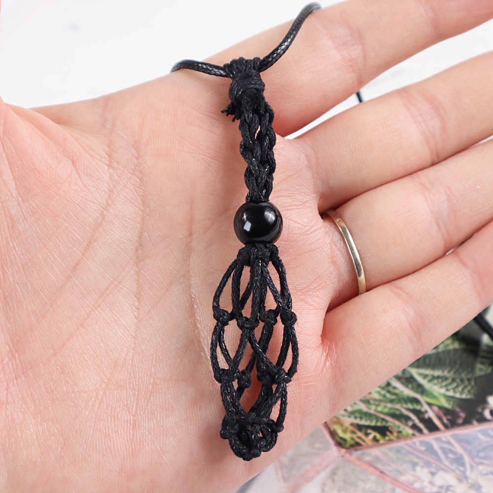 Necklace Cord Empty Stone Holder for Bohemian Necklace Making