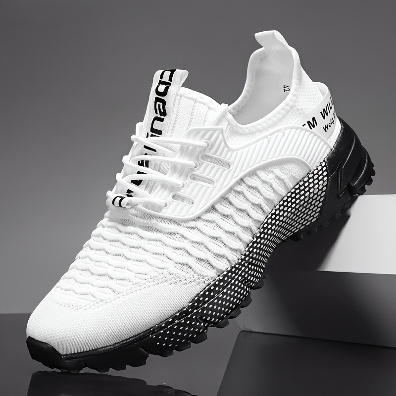 mr modars mens breathable lightweight running sneakers low   absorbing sneakers with cushioned sole lace up outdoor walking shoes suitable for casual wear   traction sole