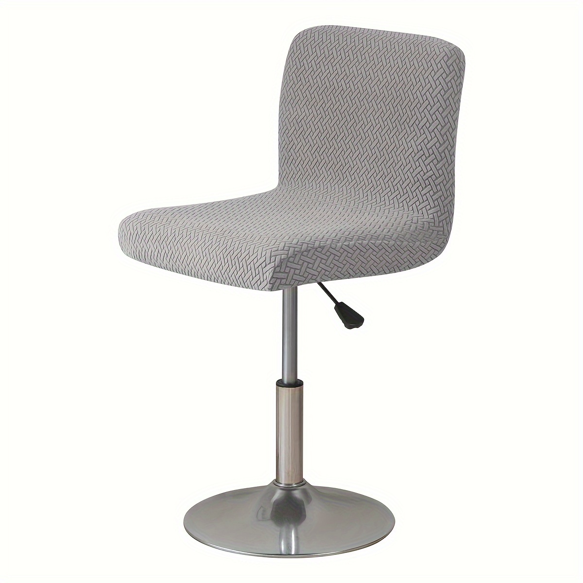 TEMU Stretch Jacquard Fabric Bar Chair Cover - Modern, Elastic Slipcover For Home, Bars, Machine Washable