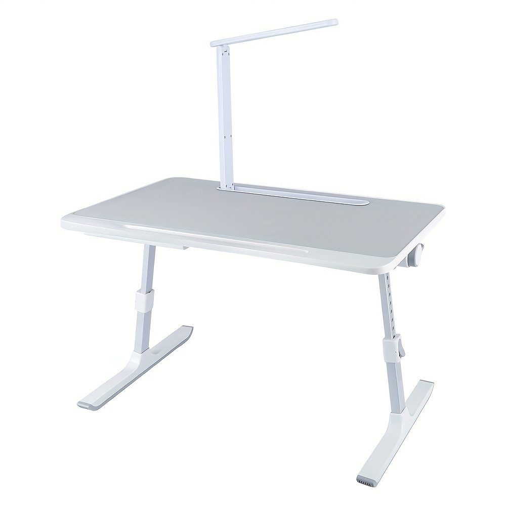 Desk, Bed Desk, Laptop Bed Desk, Suitable For Sofa/bedroom, 60x40x27-40cm, Gray