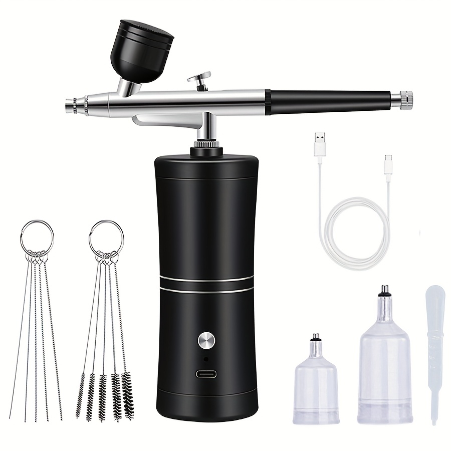 kit dairbrush 0.3mm compresseur portable batterie - Temu Morocco