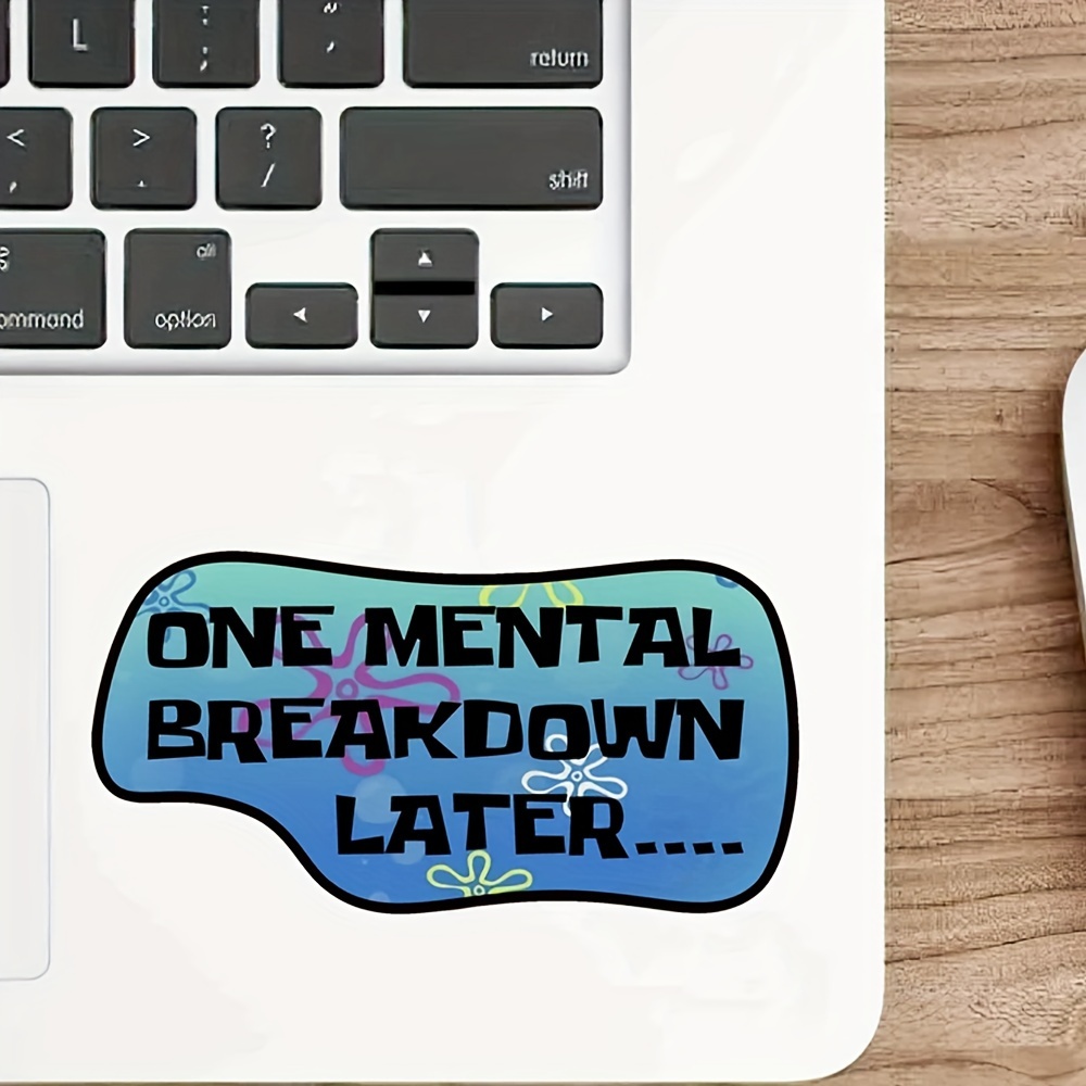 

End The : Waterproof Mental Health Awareness Stickers For Water Bottles & More