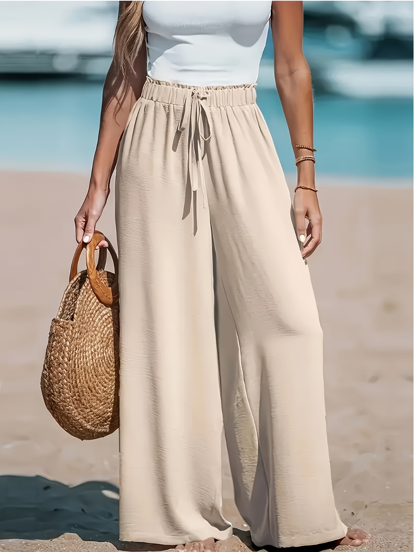 Plus Size Straight Leg Pants