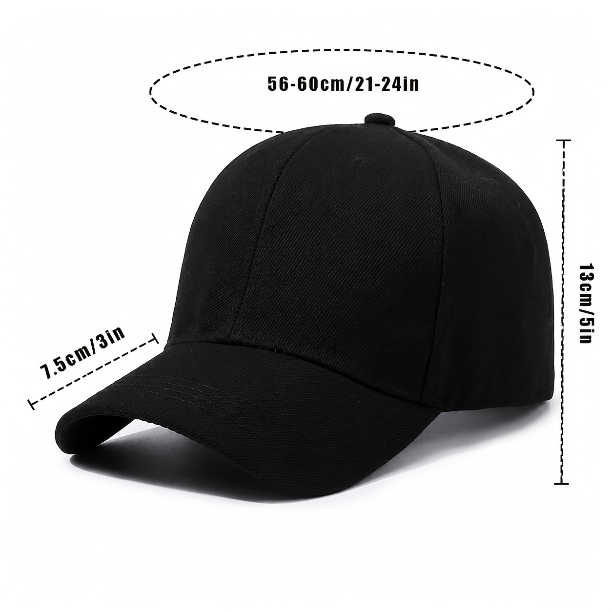 10pcs Custom Printed Adjustable Baseball Caps for Personalization