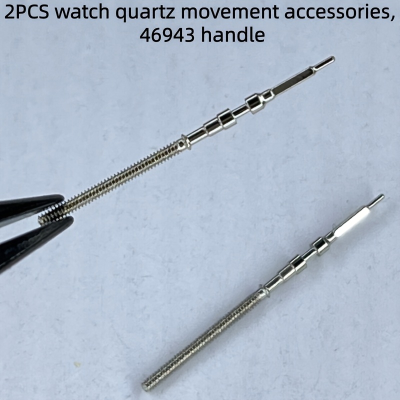 2 vnt. laikrodžio mechaninio mechanizmo papildymai 46943 mechanizmo rankenėlė