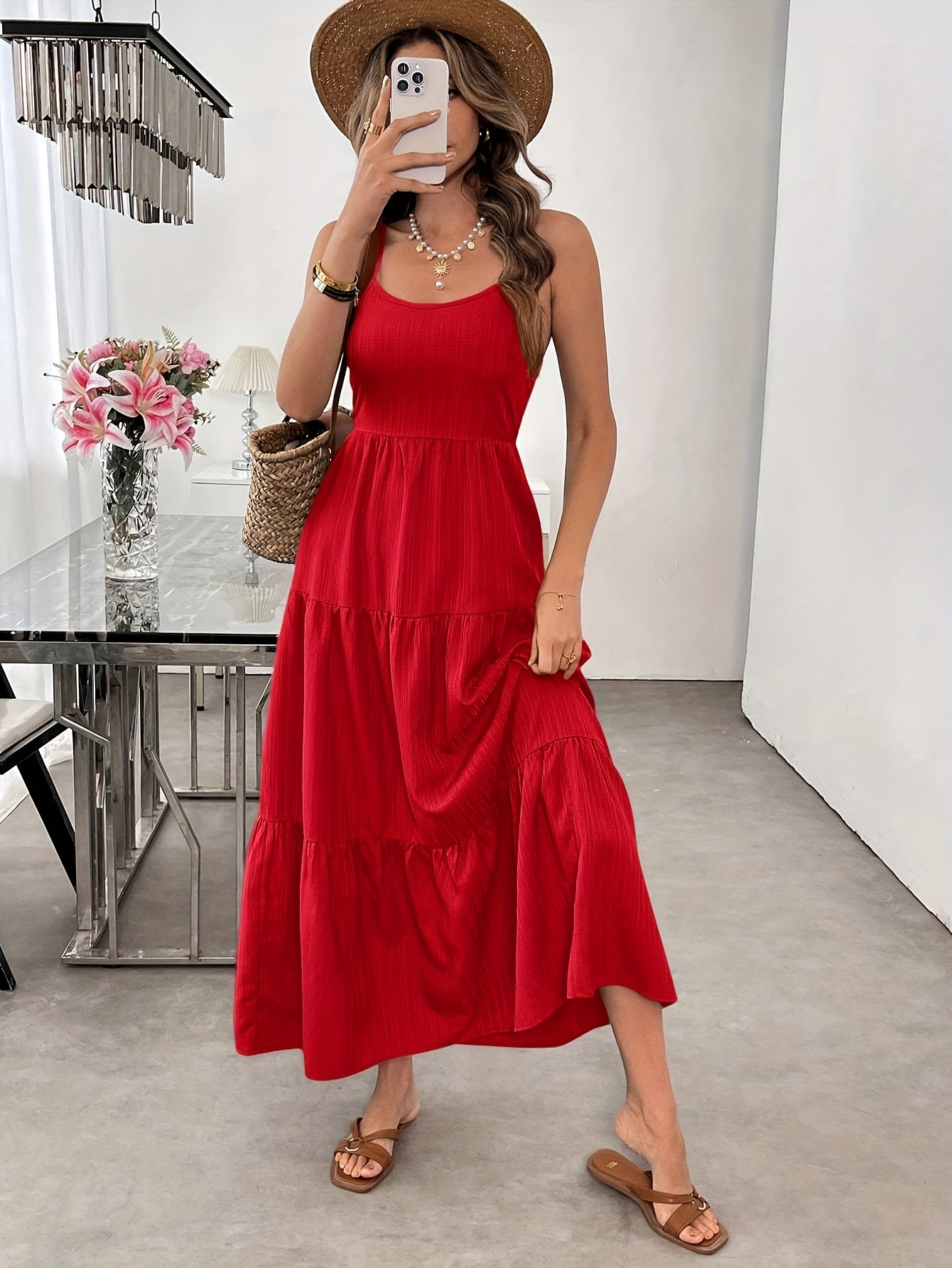 sachin and babi light blue dress Red Sparkle Mini Dress | Christmas Party Outfit