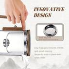 600ml enchanti tea pot glass kettle teapot with wooden handle one click switch tea filtration teapots glass tea pot