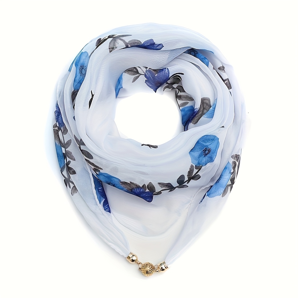 TEMU Spring And Autumn Neck Scarf Women's Scarf Autumn Windproof Neck Warmer Soft Versatile Neck Decorative Shawl Summer Head Wrap