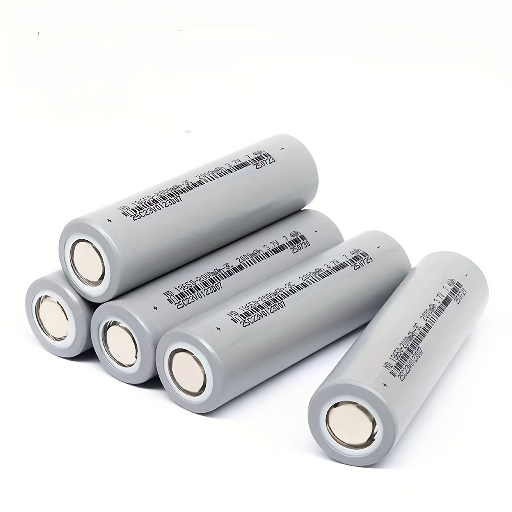 2000mah 3 7v rechargeable 18650 battery with 3c   rate