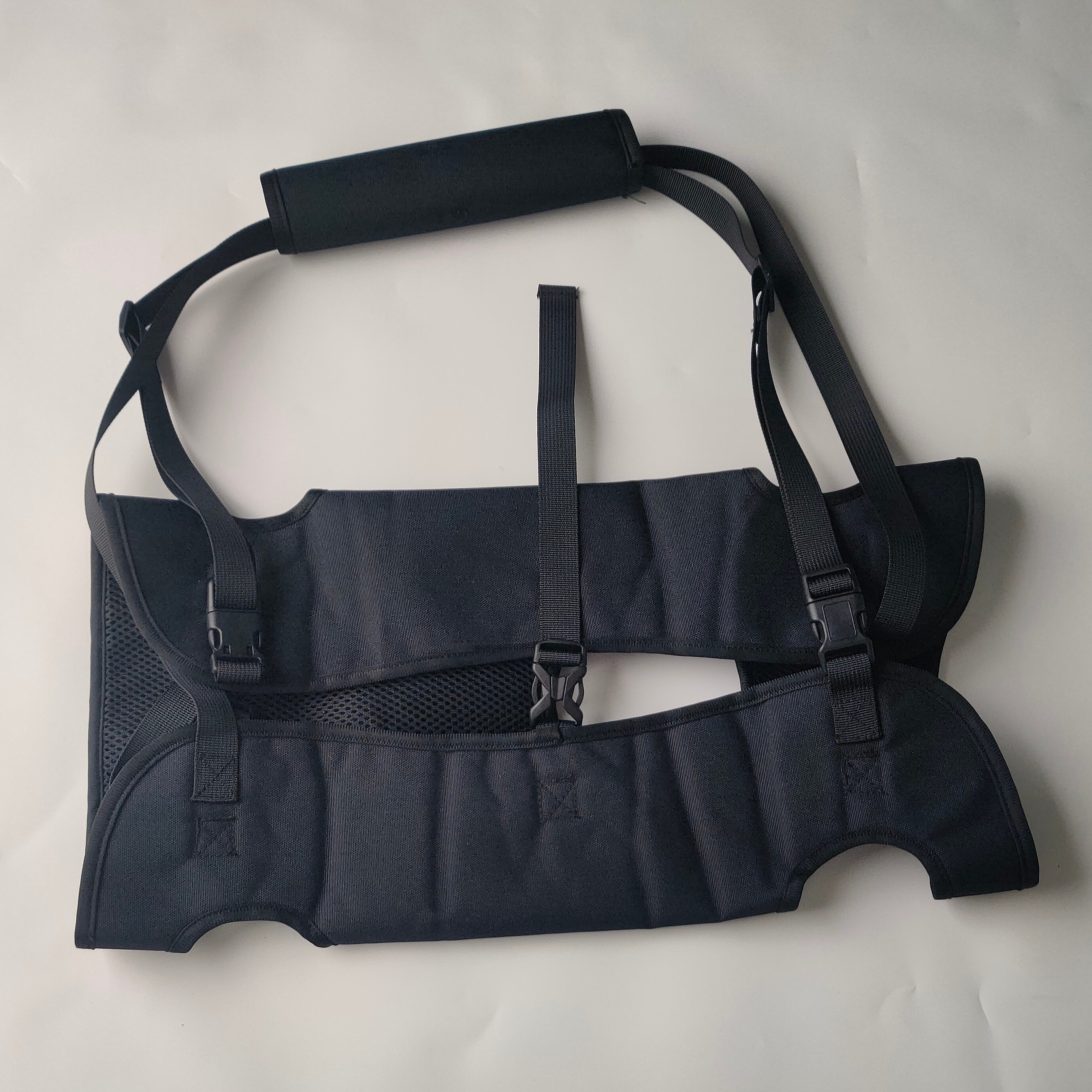 TEMU - Lift Harness - Adjustable Pet Support Sling For Injury Recovery, Disability Aid & Elderly Assistance - Polyester, Machine Washable