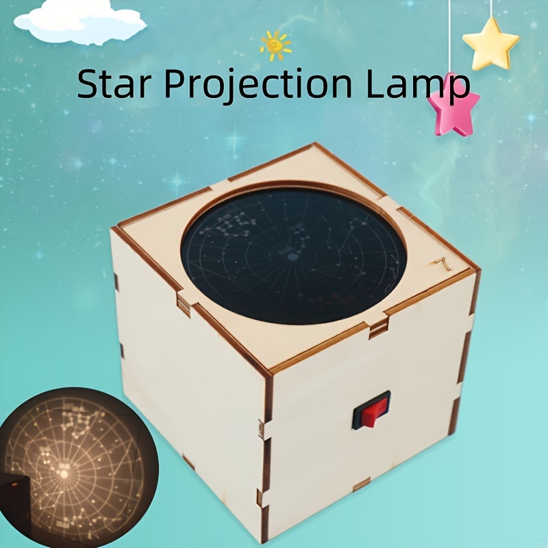 

Homemade Star Projection Lamp, Starry Instrument Model, Diy Materials, 3d Puzzle Educational Toy, Mechanical Structure Learning Toy, Science And Technology Toy, Holiday/birthday/christmas Gift