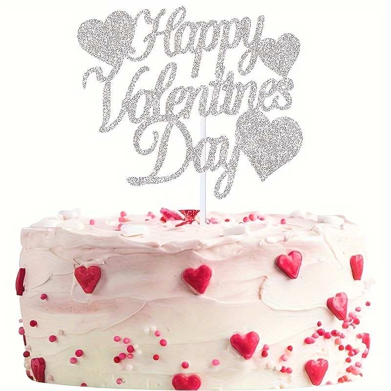 10 Pezzi Decorazioni Torta Happy Valentine's Day Cuore - Temu Italy