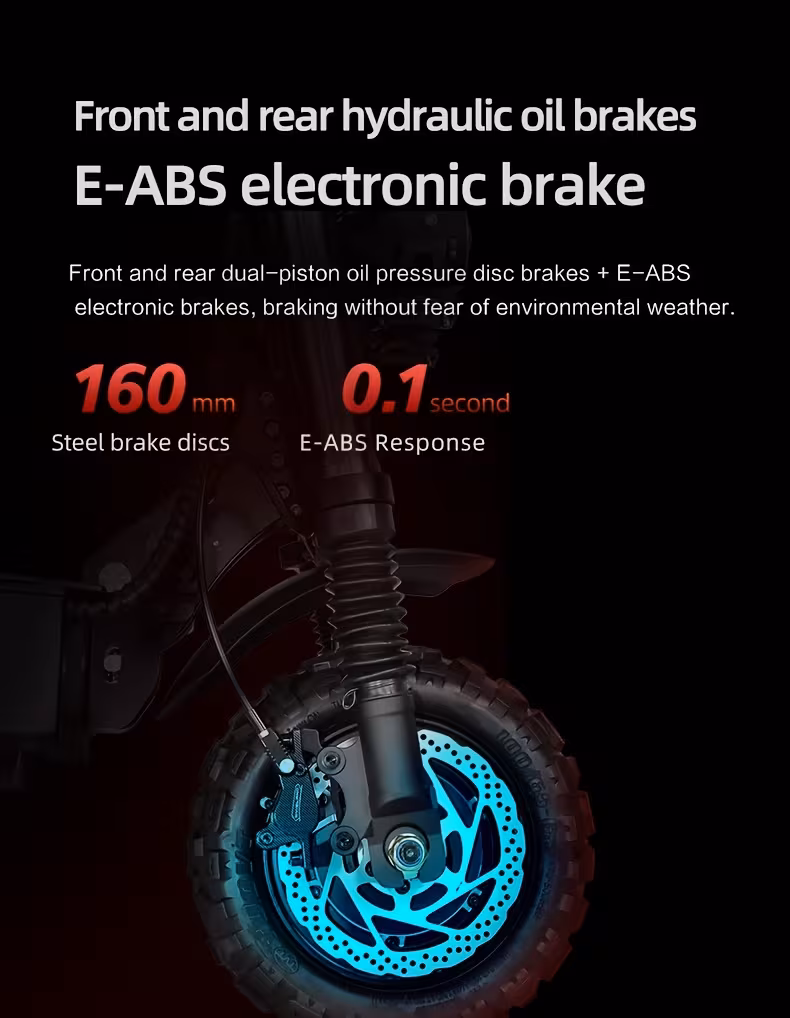all terrain electric scooter front and rear high speed long range full hydraulic shock absorption front and rear with seat Product details 3