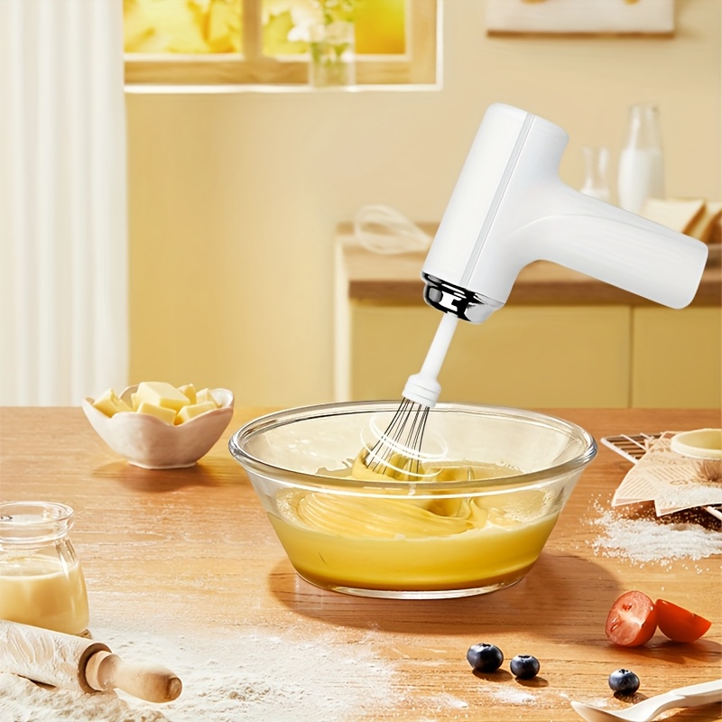 handheld electric cake mixer whisker usb charging battery Temu