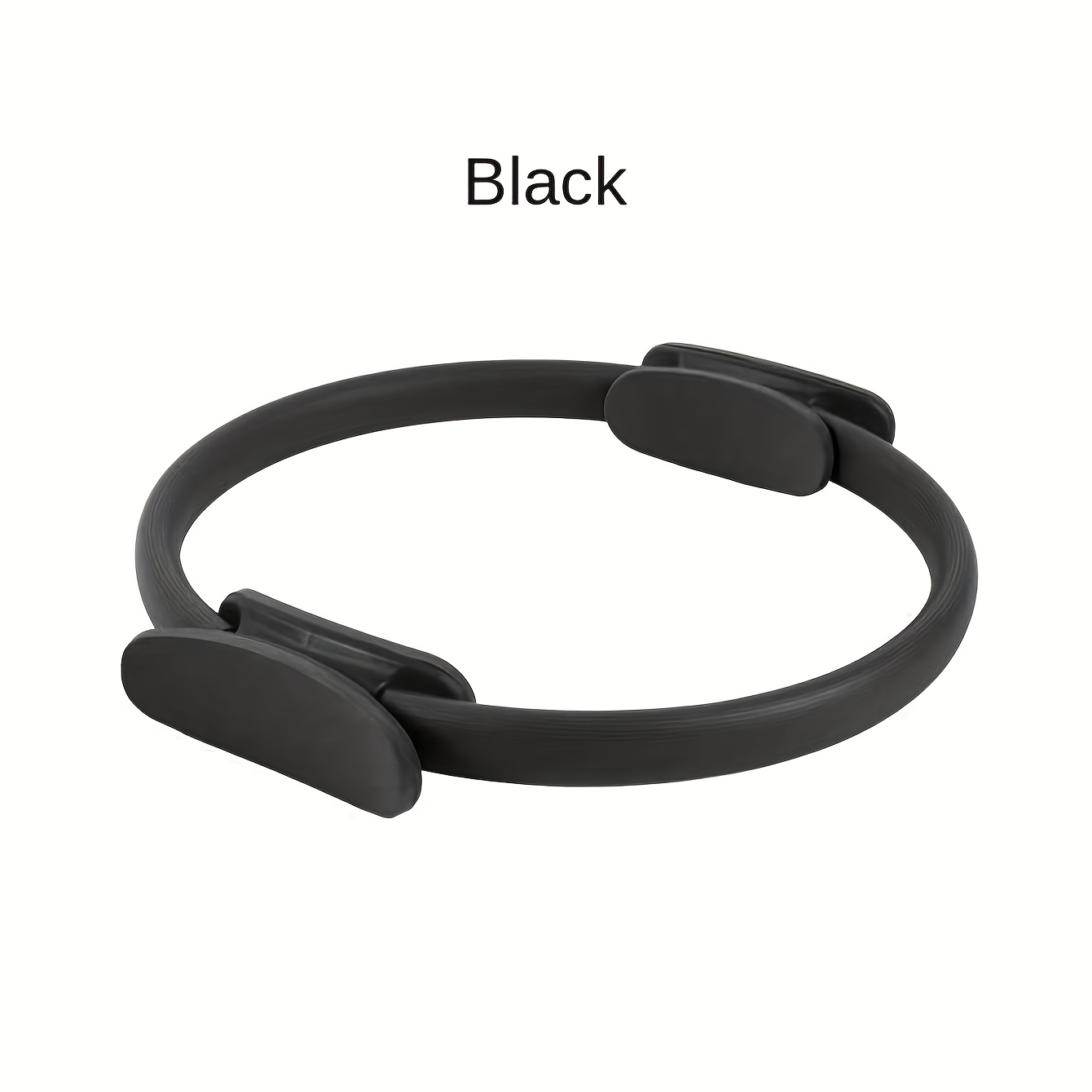 TEMU Fitness Ring Yoga Pilates Single Color Elastic Training Ring - Home Resistance Stretching Equipment - Ring - Strength Training Yoga Equipment,