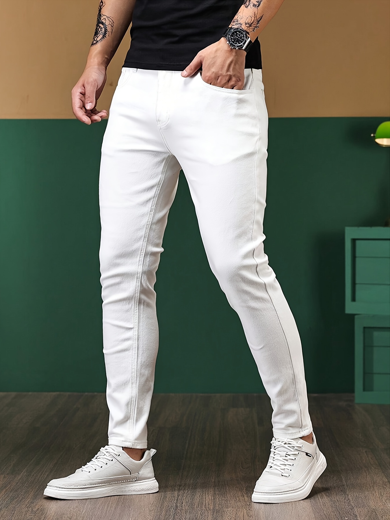 Men'S Casual Stretch Trousers