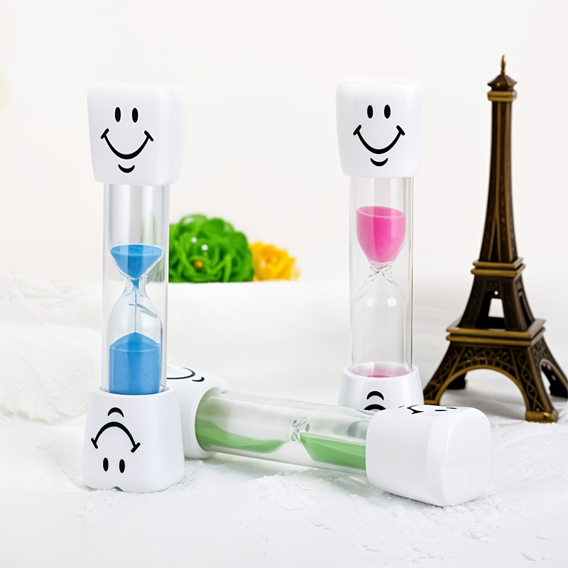 

2-pack Toothbrush Sand Timer, 2 Minute Brushing Hourglass, Plastic Safety Hourglass With Acrylic Protection, No Electricity Required, For Classroom, Kitchen, And Dental Hygiene