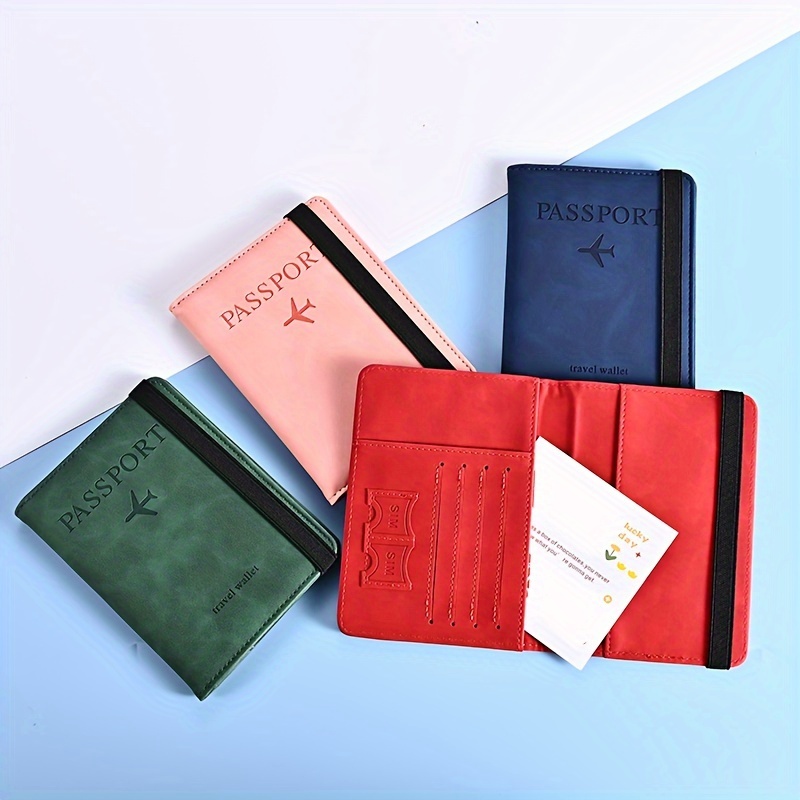 

Passport Cover Passport Protector Passport Holder With Card Slots, With Sim Card Slots, Rfid Blocking