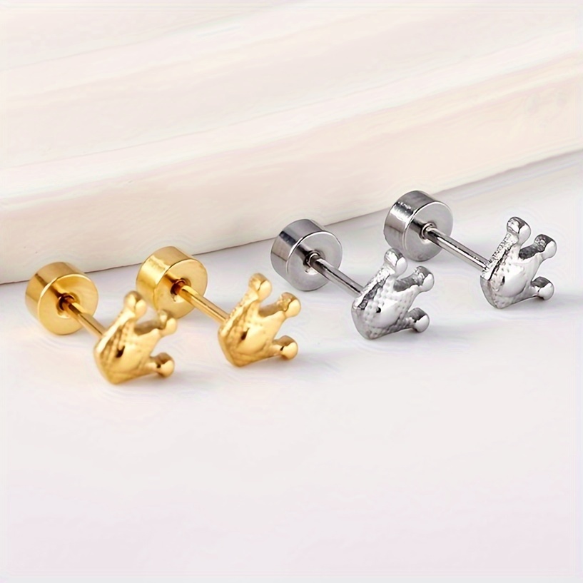 Stainless steel back 18k sale gold plated