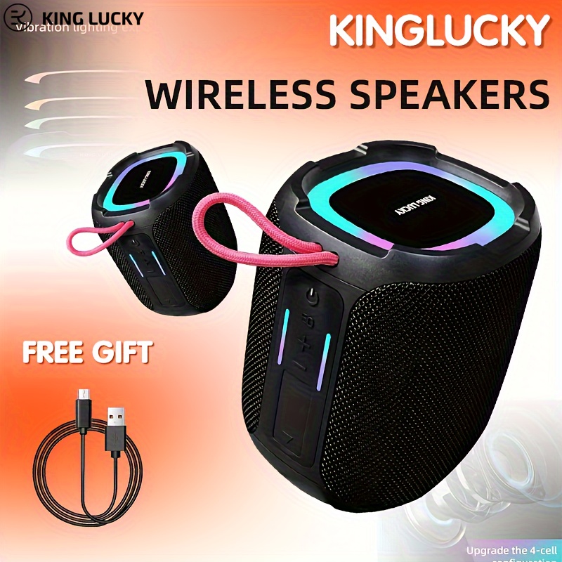 

Portable Speaker, Led 2x35w And Long Battery ,