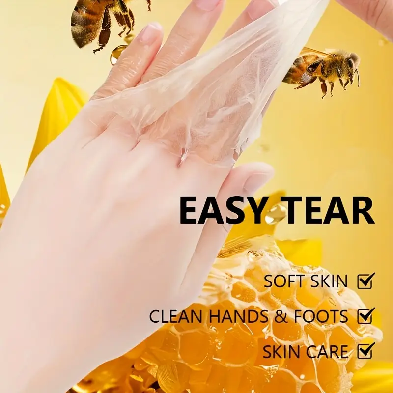 50g bee chamomile hand and mask firming hypoallergenic deep moisturizing rich in honey chamomile and bee with physical exfoliation through beads for smoothing moisturizing and brightening hands and feet reappearance of tight skin details 3