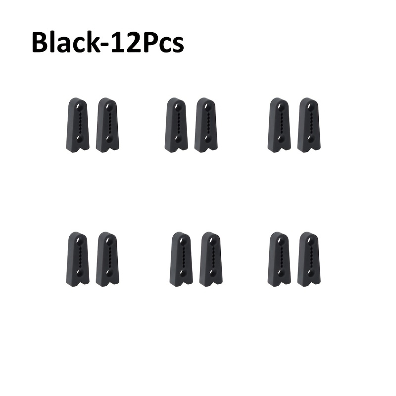 TEMU 12pcs Silicone Car Door Lock Anti-collision , Anti-noise Shock Absorbing Door Latch Protector