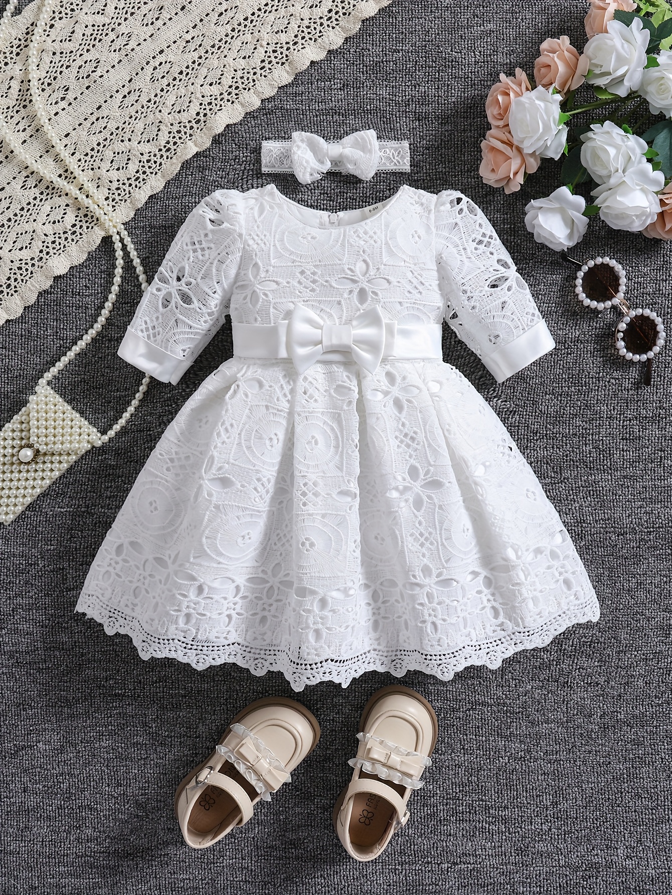 girls special occasion dress headband Product details 11
