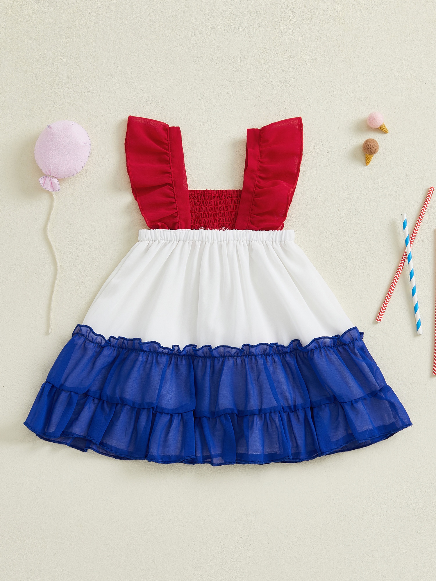 blue dress 5t Blue Stripe / 4 main image 1