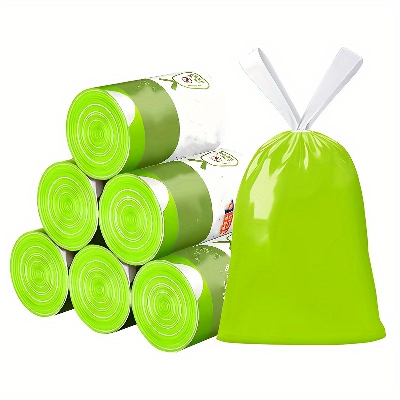 

High-quality Drawstring Trash Bags - /50/30pcs, 4 Gallon, Kitchen, Bathroom, Bedroom And Office