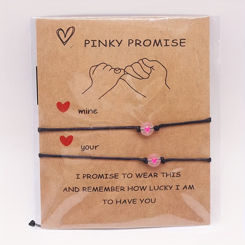 Heart Shaped Luminous Beads Bracelet Adjustable Chain 6 Colors