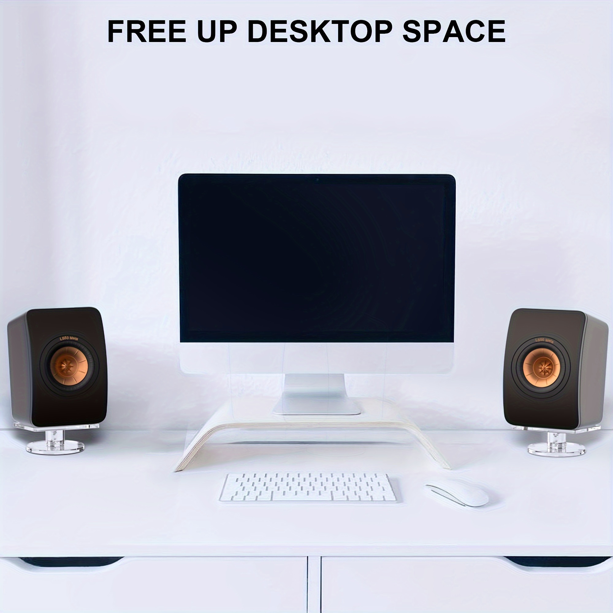 Kef Lsx Ii Desk Stands KEF P1 DESK PAD FOR LSX II Stand Audio Impact