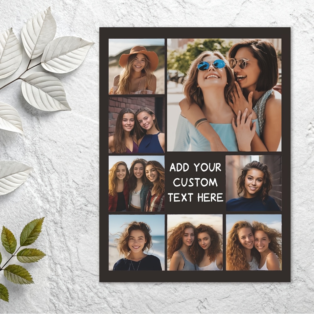 TEMU Custom Photo Magnet/personalized Gift For Christmas, Valentine's, Birthday & Anniversary/ Gifts For Family, Couples, /holiday Gift Ideas,