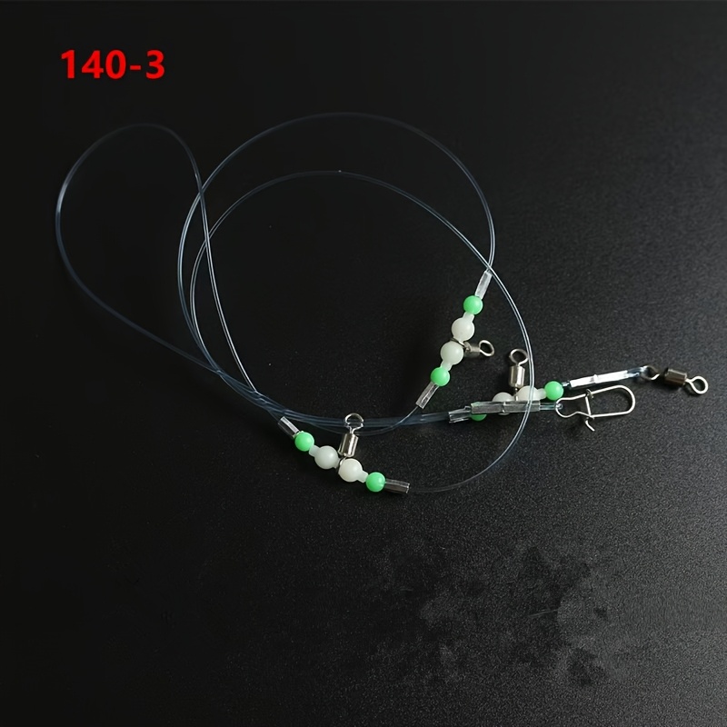 TEMU 1 Set Of Wire Diameter 1mm/0.04in Sturdy And Durable Nylon Fishing Line Set Suitable For Sea Fishing/boat Fishing And Trolling - With Rotating
