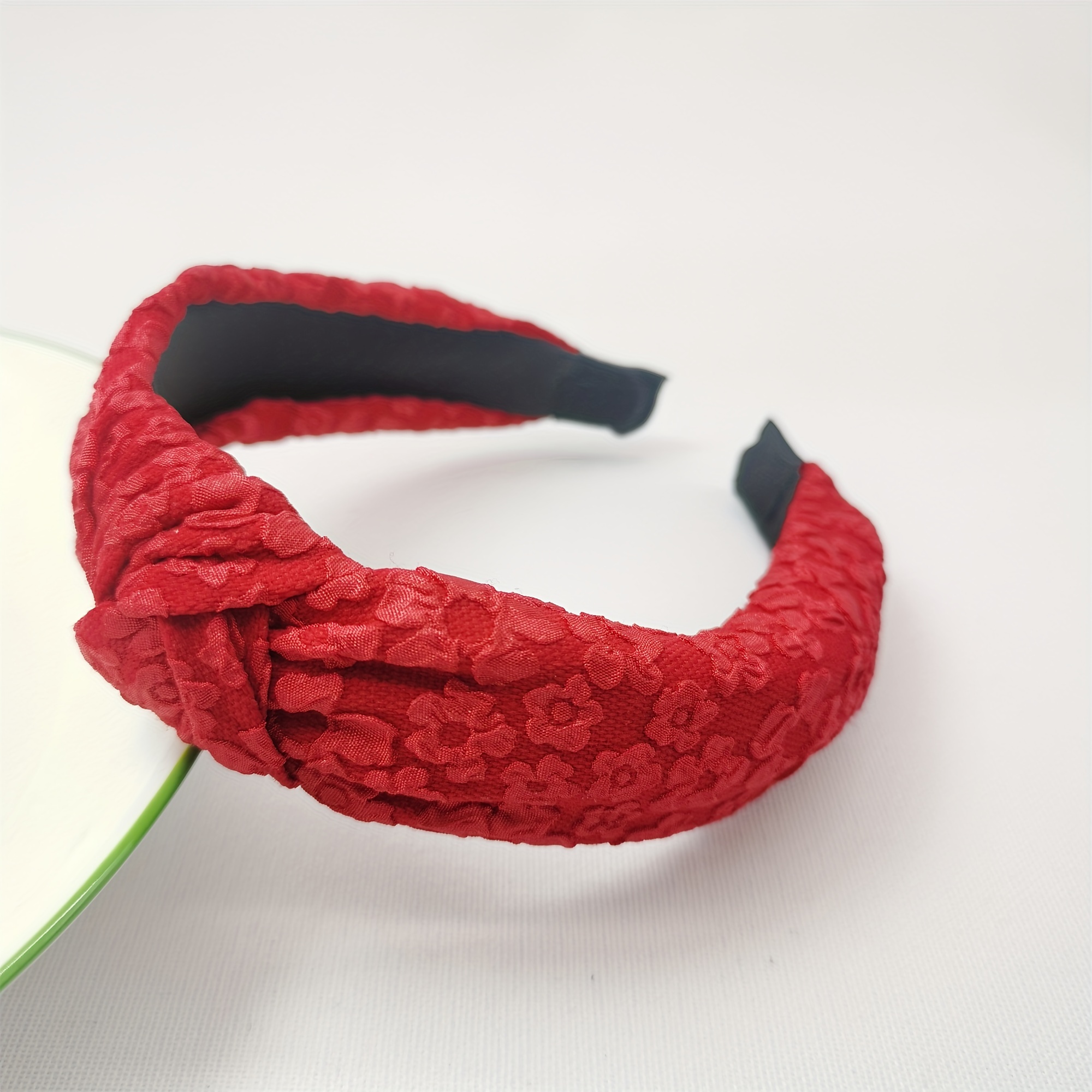 Women's Floral Knotted Headband Solid Color Three-dimensional Flower Fashion Headband Daily Additions Headwear Party Wear