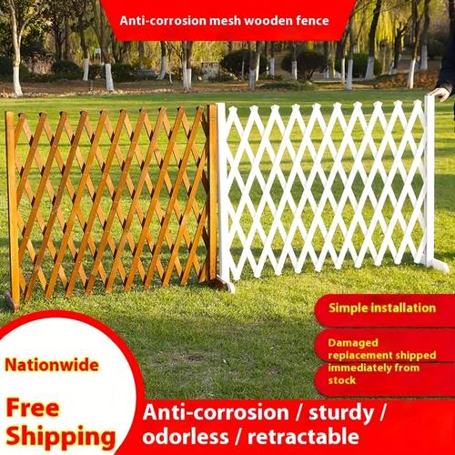 3d a wooden fence to prevent cute cats and dogs from running around adjustable to any width convenient suitable for garden halloween wedding decor etc