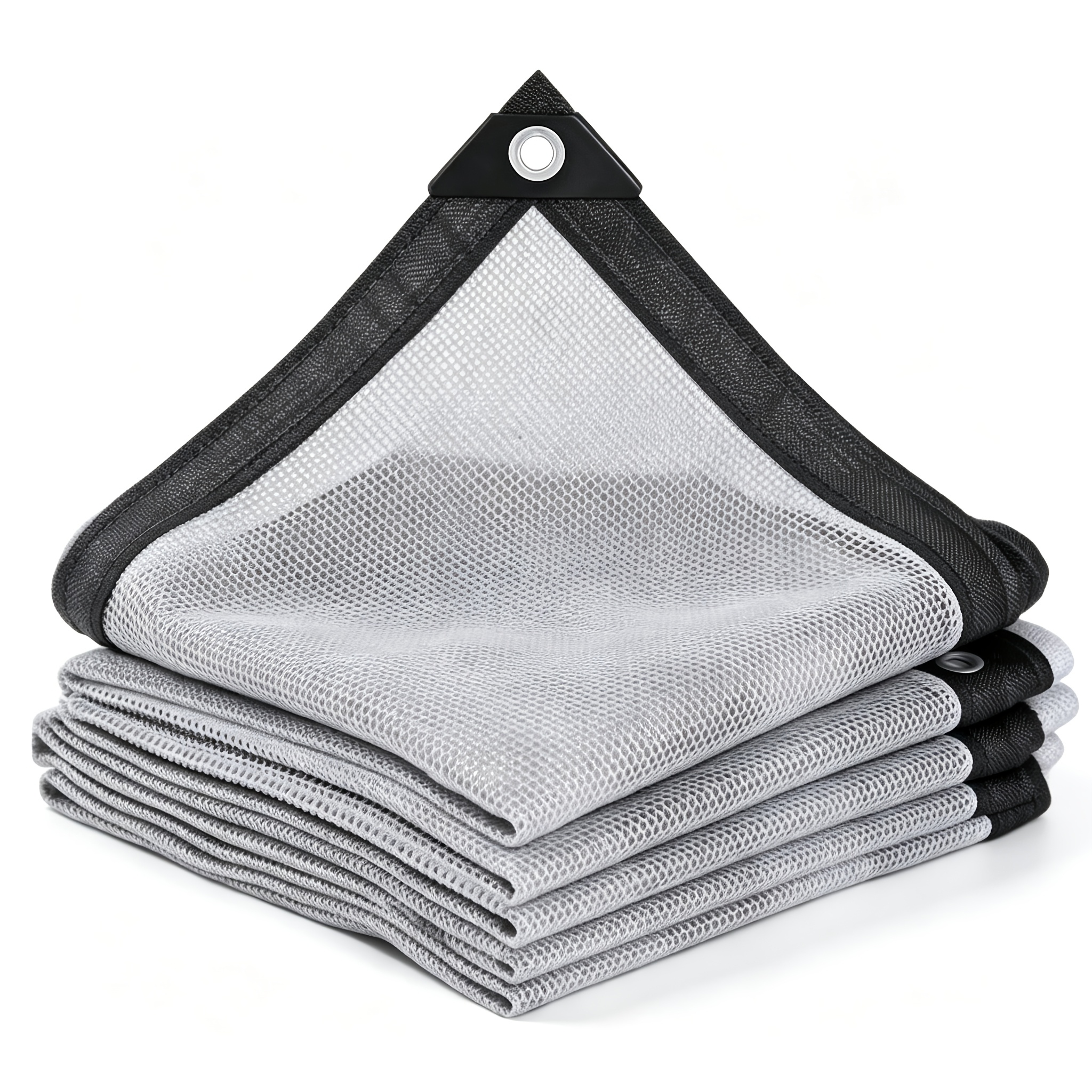 Image of Garden Shade Netting, Meters, 2ft/0.6m Mesh , 70% Shading Rate, Uv Protection, Breathable And Cooling Balcony Netting, Windproof Netting, Sturdy And Durable