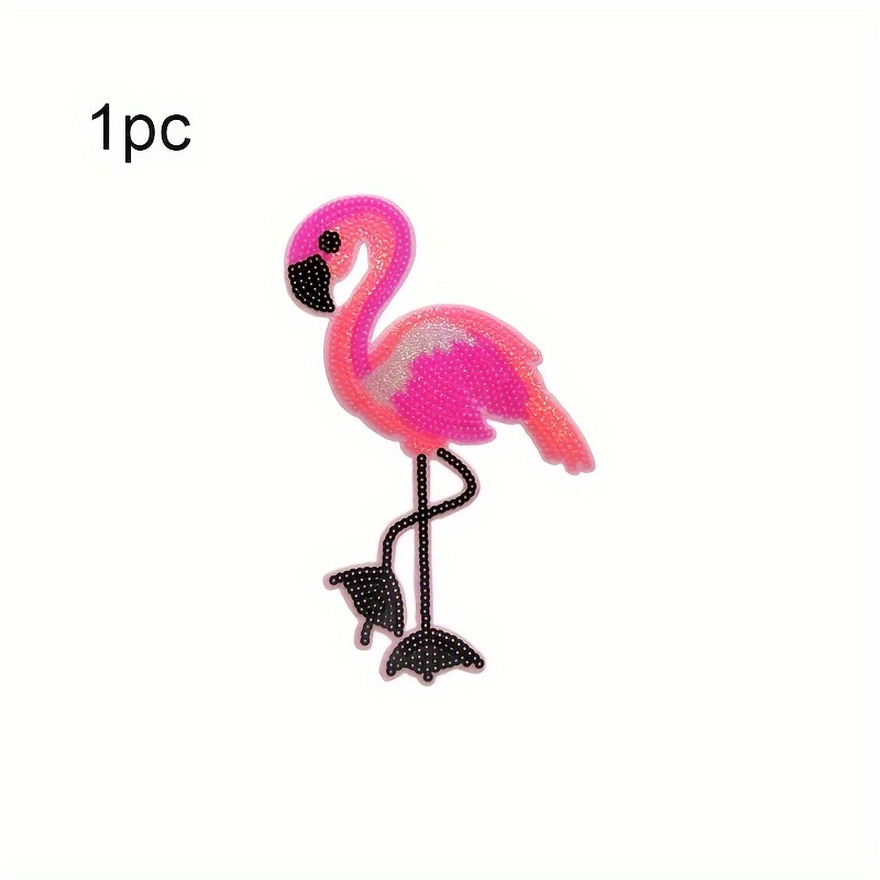 Flamingo Girls Leggings, Bird Print Leggings, Neon Pink Flamingo