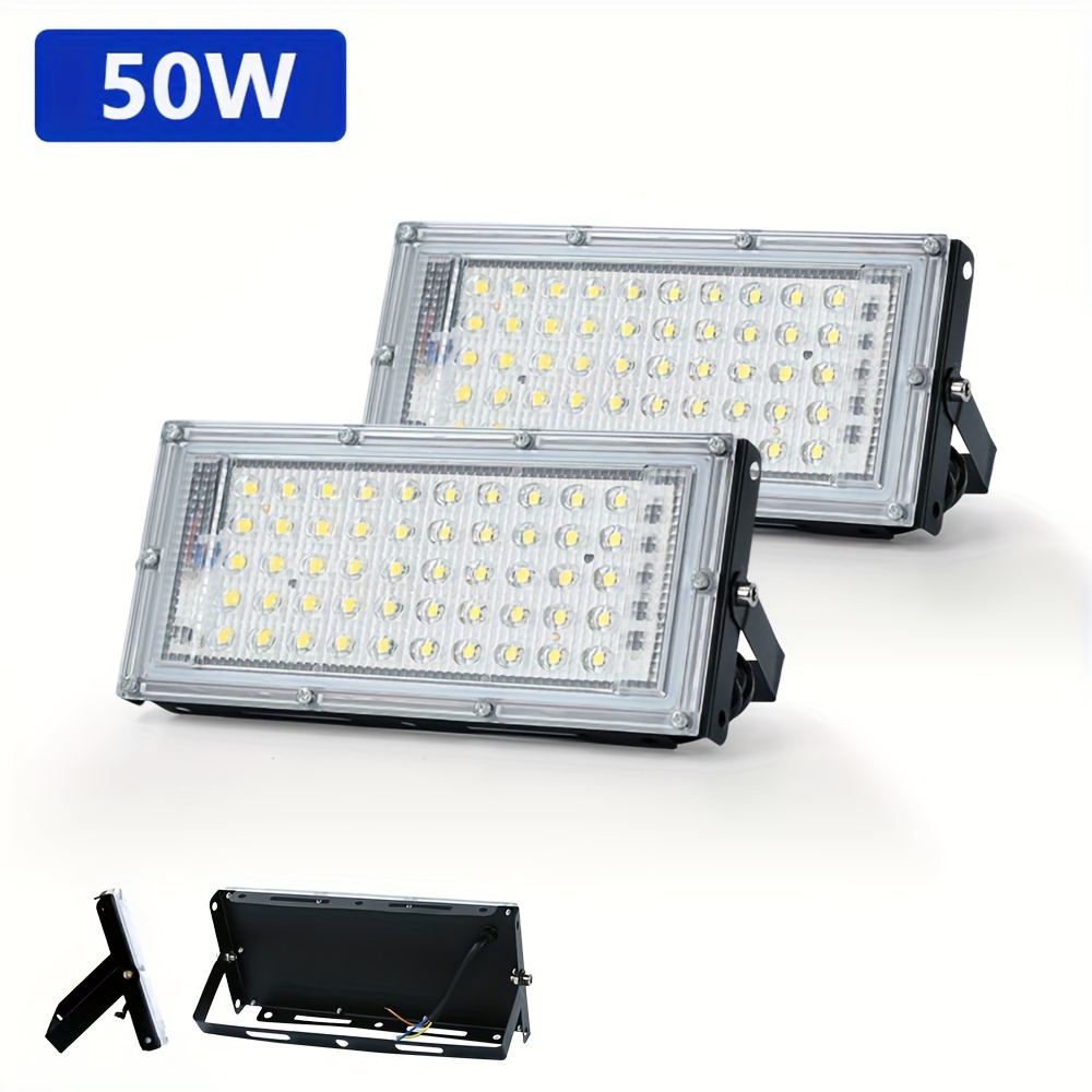 

Ampoules LED 50W PIBAOGU, LED câblé 175-265V, étanche IP66, aucune requise, et résidentiel