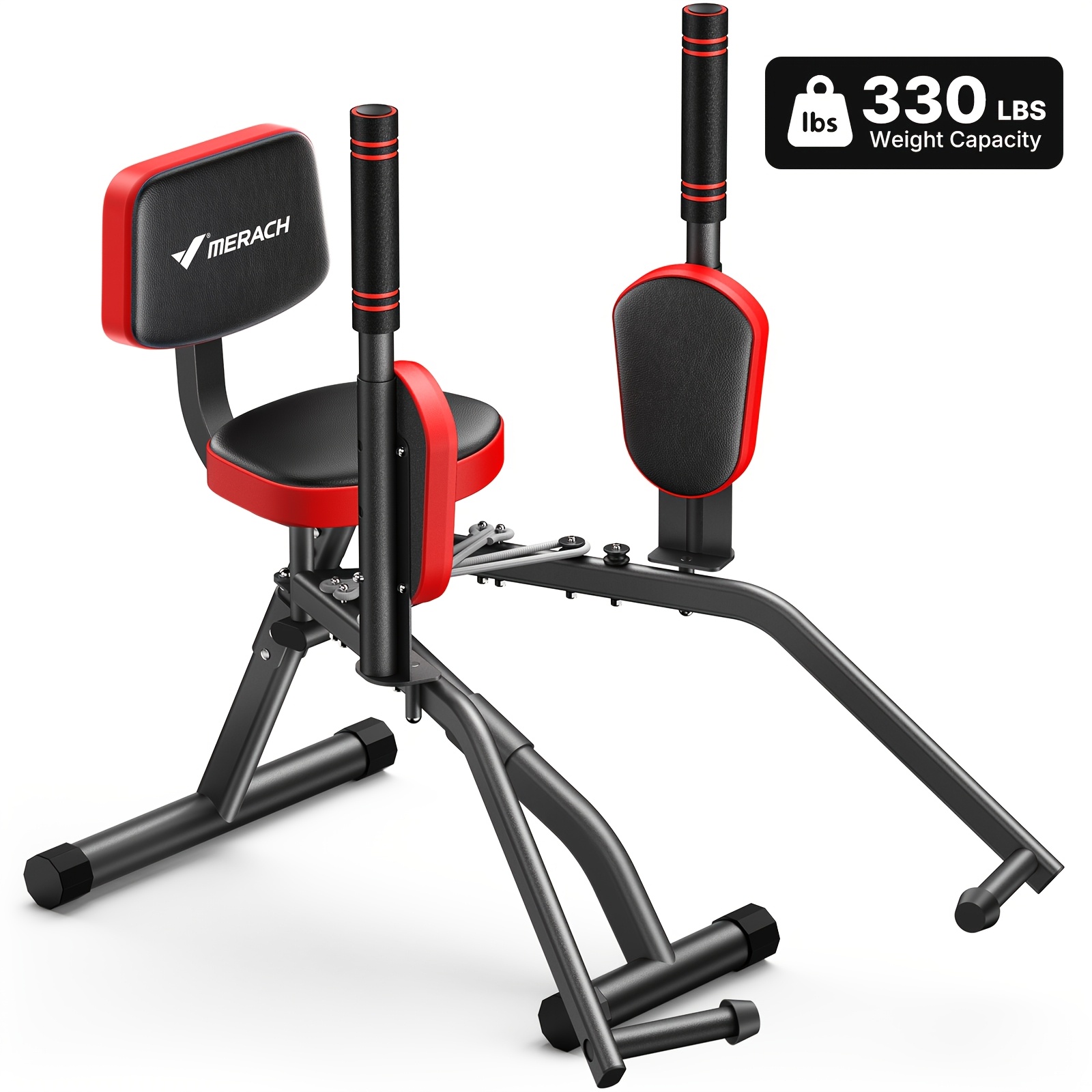 Merach Hip Machine For Home Gym, Glute Machine For Women, Outer Thigh Sculpting, Leg Machine, Glute & Thigh Exercise Equipment