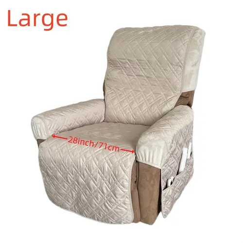 1pc armchair cover with sunflower design double sided non slip elastic band closure quilted polyester fabric machine washable all in one t cushion for pet friendly quilted texture elastic closure armchair covers