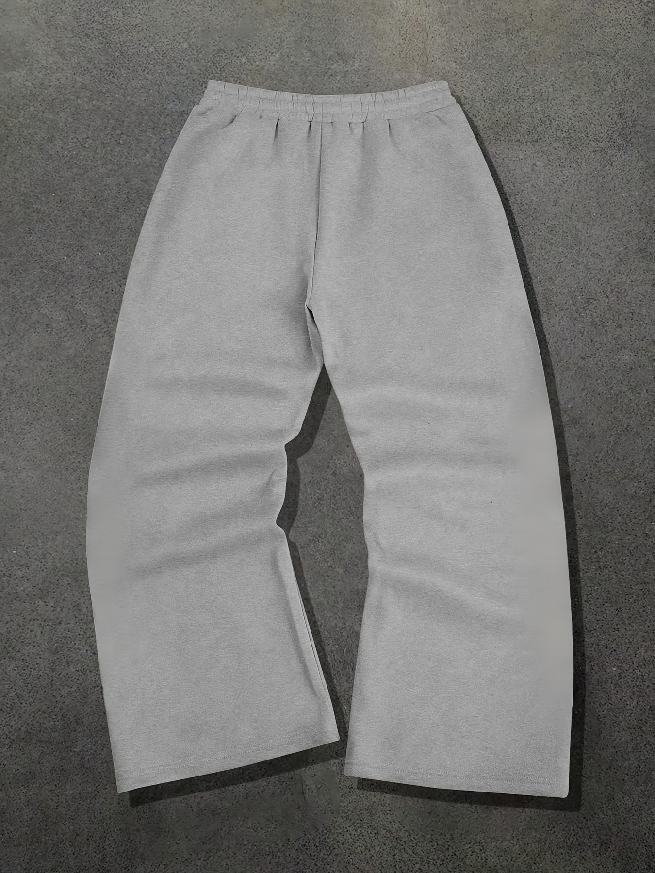 Men'S Casual Sweatpants with Elastic Waist and Drawstring | Comfortable Long Pants, Perfect for Streetwear and Daily Wear, Slight Stretch Fabric, Geometric Pattern, Pocket Details