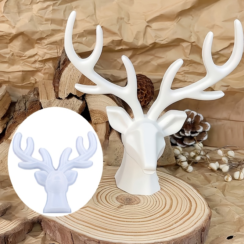 

Silicone Deer Antlers Mold, Resin Casting Diy Decoration, Irregular Shape, For Christmas Epoxy Resin Craft, Home Decor Mirror Mold