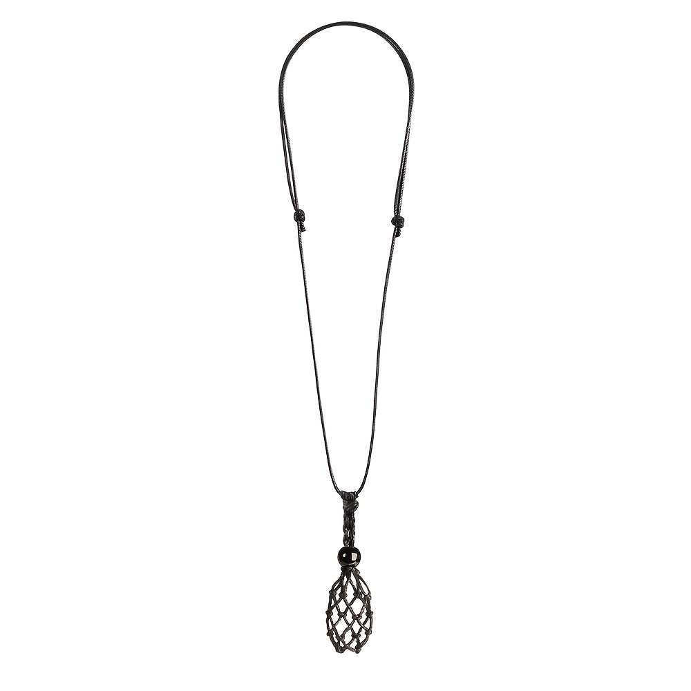 Necklace Cord Empty Stone Holder for Bohemian Necklace Making