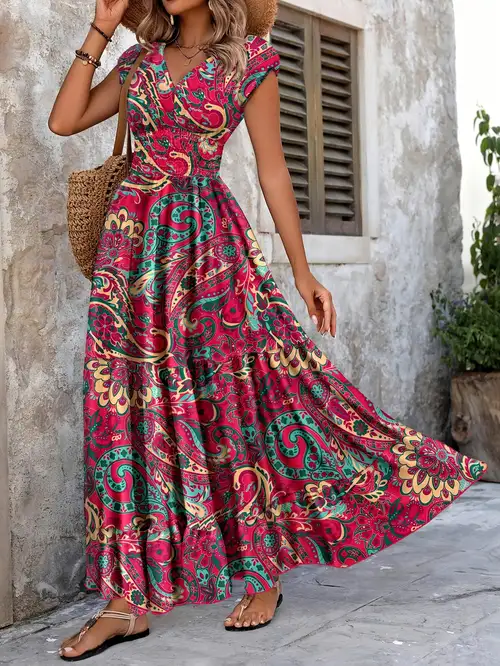 womens paisley dress sold on Temu Australia womens paisley dress sold on Temu Australia