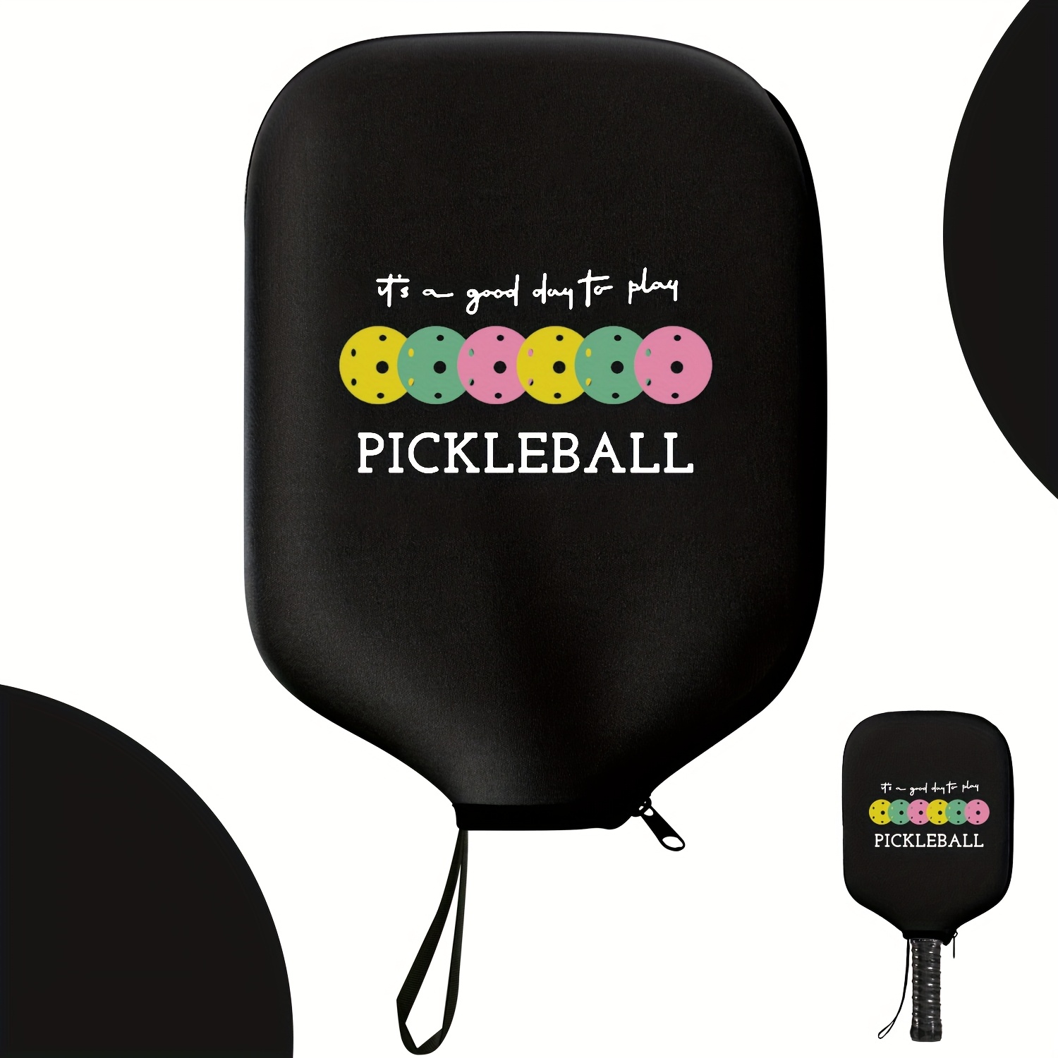 TEMU Pickleball Paddle Cover - Pickleball Paddle Case, Pickleball Paddle Cover Or Pickleball Paddle Protector