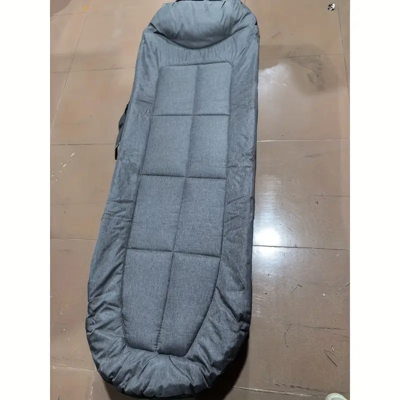the 1pc180cm folding bed is without assembly and set up for nap this lightweight and portable single bed is convenient for storage making it ideal for taking at the office details 2