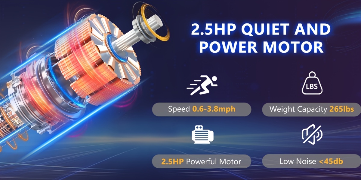 [2-in-1 Airhot Treadmill] 2-in-1 Airhot Portable Incline Walking Pad & Treadmill with Remote Control, 265LB Weight Capacity, 2.5HP Compact Design, LED Display for Home Workouts - Black, Treadmills for Home Exercise